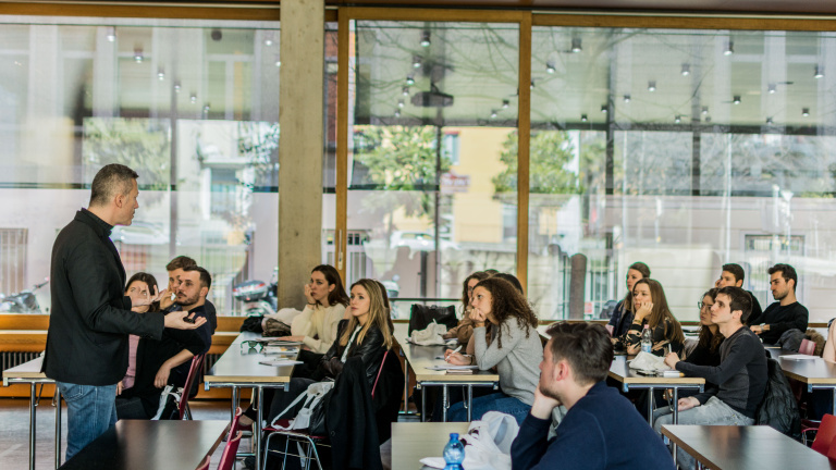Luca Massimiliano Visconti awarded the 2026 USI Raiffeisen Best Teaching Award