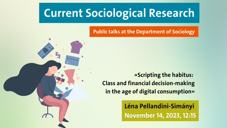 Conferenza della Prof. Pellandini-Simányi presso il seminario di ricerca dell'Istituto di Sociologia dell'Università di Zurigo